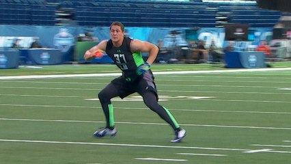 2016 Combine workout: Nick Vigil