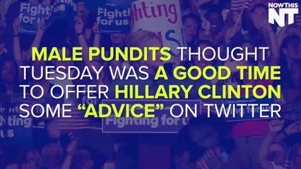 Male Pundits Want Hillary Clinton to Speak Softer, Smile More