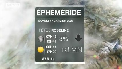 Bulletin météo du mercredi 24 décembre 2025