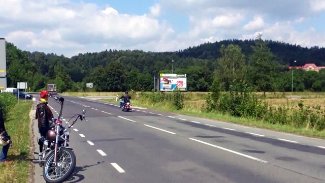 Harley-Davidson Softail Evo 1340 Sound , Ride...Idle