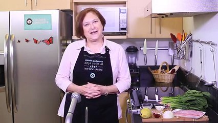 Aprende cómo preparar filete de pescado relleno de espinacas con salsa de mango