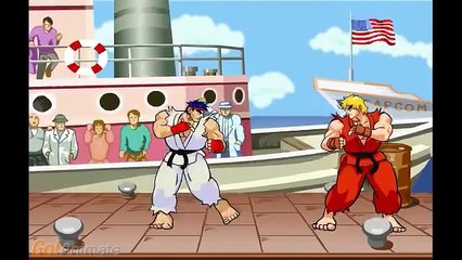 Go-Animate Street Fighter 2 Ryu vs Ken