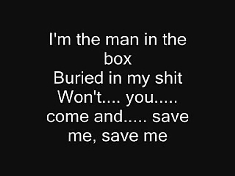 Alice in Chains Man In The Box karaoke version wmv YouTube