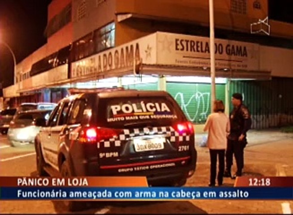 PÂNICO EM LOJA
