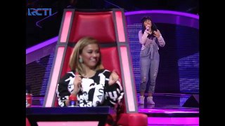 The Voice Indonesia 2016 Blind Audition - Dita Fitrialdi: Four Five Second