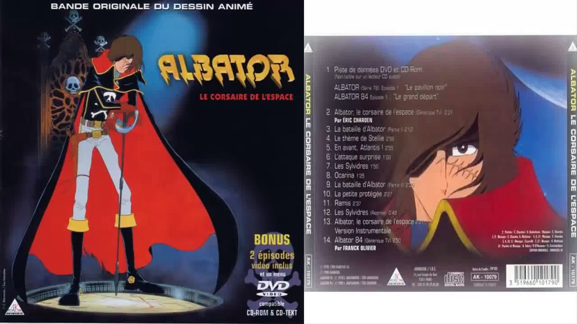 Albator Le Corsaire De L'Espace Thème musical - Vidéo Dailymotion