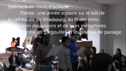 De la lumière. Extrait répétition 18 decembre 2015