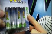 Eco Alkalines Environmentally Friendly Battery Unboxing