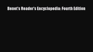 Download Benet's Reader's Encyclopedia: Fourth Edition PDF Free