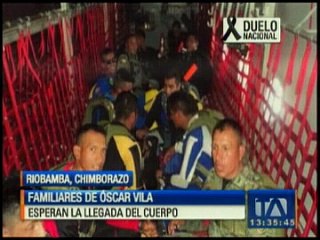 Familiares de Oscar Vila esperan la llegada del cuerpo