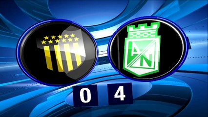 Resumen triunfo de At. Nacional y empate entre San Lorenzo y Gremio