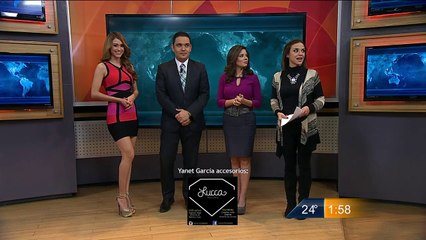Yanet Garcia y El Cierre del Noticiero 19-Ene-2015 Full HD