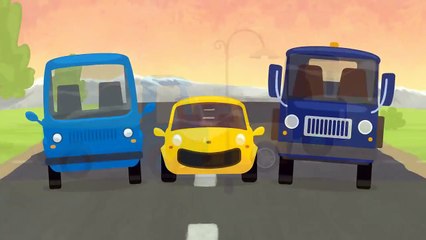 Doc McWheelie's Yellow Car - TRUCK FRIENDS PICNIC! (Children's Car Cartoons)