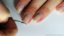 Маникюр дотсом в горошек. Реверсивный стемпинг Бантик -  Bow Nails. Dotting Nail Art