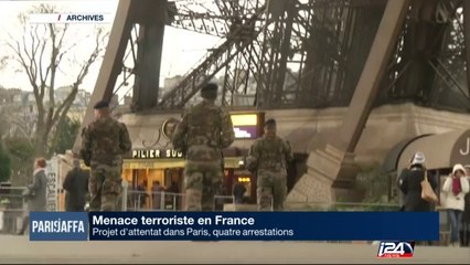 Projet d'attentat dans Paris, quatre arrestations