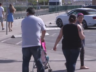 Stroller and bag ban being considered on Strip