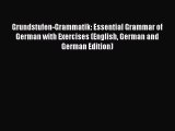 [PDF] Grundstufen-Grammatik: Essential Grammar of German with Exercises (English German and