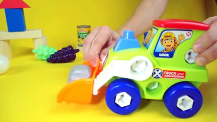 Om Nom Monster Frog (Cut The Rope) Play the FOOD GAME Puzzle - Videos for Kids