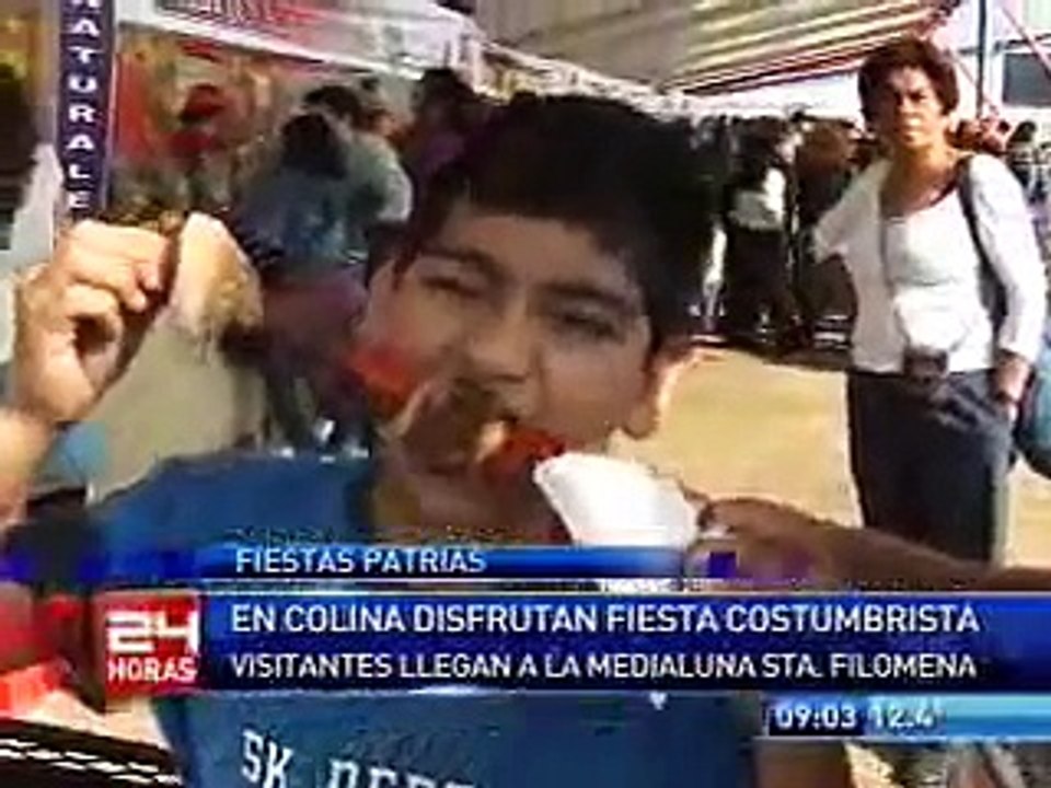Municipalidad de Colina - Fiestas Patrias - Programa "Mañana Informativa" (TVN)