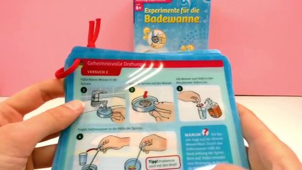 Expérience à faire à la maison Bain Kosmos expérience La rotation mystérieuse interfaces