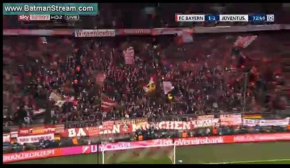 1-2 Lewandowski Goal HD - Bayern Munich 1-0 Juventus - 16.03.2016