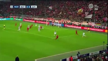 Robert Lewandowski Goal - Bayern Munich 1-2 Juventus 16.03.2016