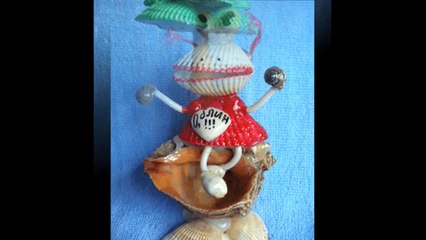 Оригинальные поделки из ракушек - сундук идей из интернета