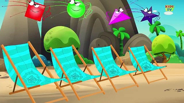 Five Scary Spiders Spider Rhymes Nursery Rhymes