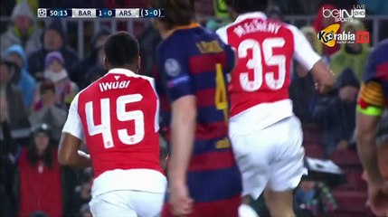هدف محمد النني في برشلونه الخيالي 3/16/2016