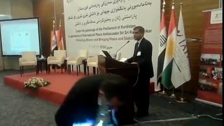 مؤسسة الطالب العراقية تشارك في المؤتمر الدولي للسلام في اربيل