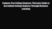 Read Campus Free College Degrees: Thorsons Guide to Accredited College Degrees Through Distance