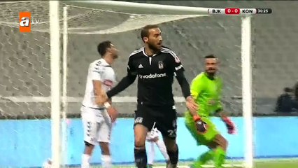 Beşiktaş:1 - Torku Konyaspor:0 | Gol: Cenk Tosun