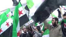 Suriye Devriminin Beşinci Yılı Nedeniyle Rejimi Karşıtı Gösteri