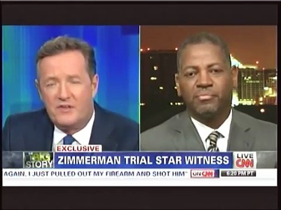 Rod Vereen (Rachel Jeantel Lawyer) on Piers Morgan July 1 2013