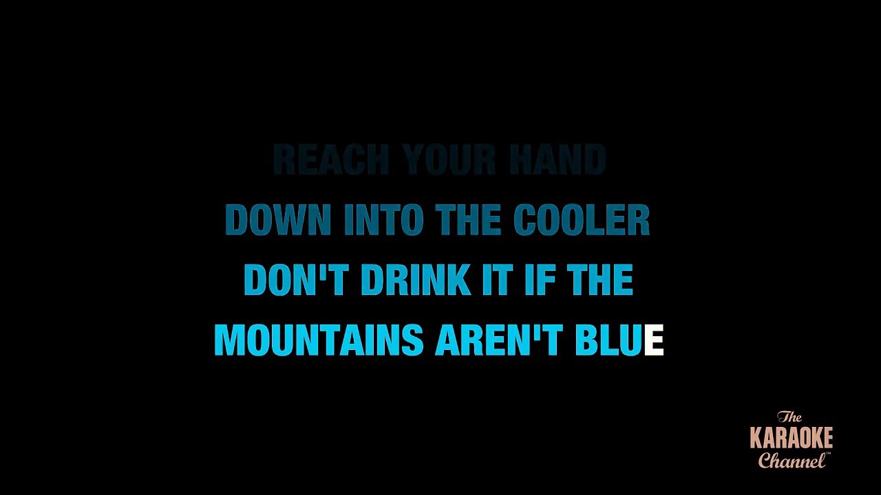 Pontoon In The Style Of Little Big Town Karaoke With Lyrics Dailymotion Video