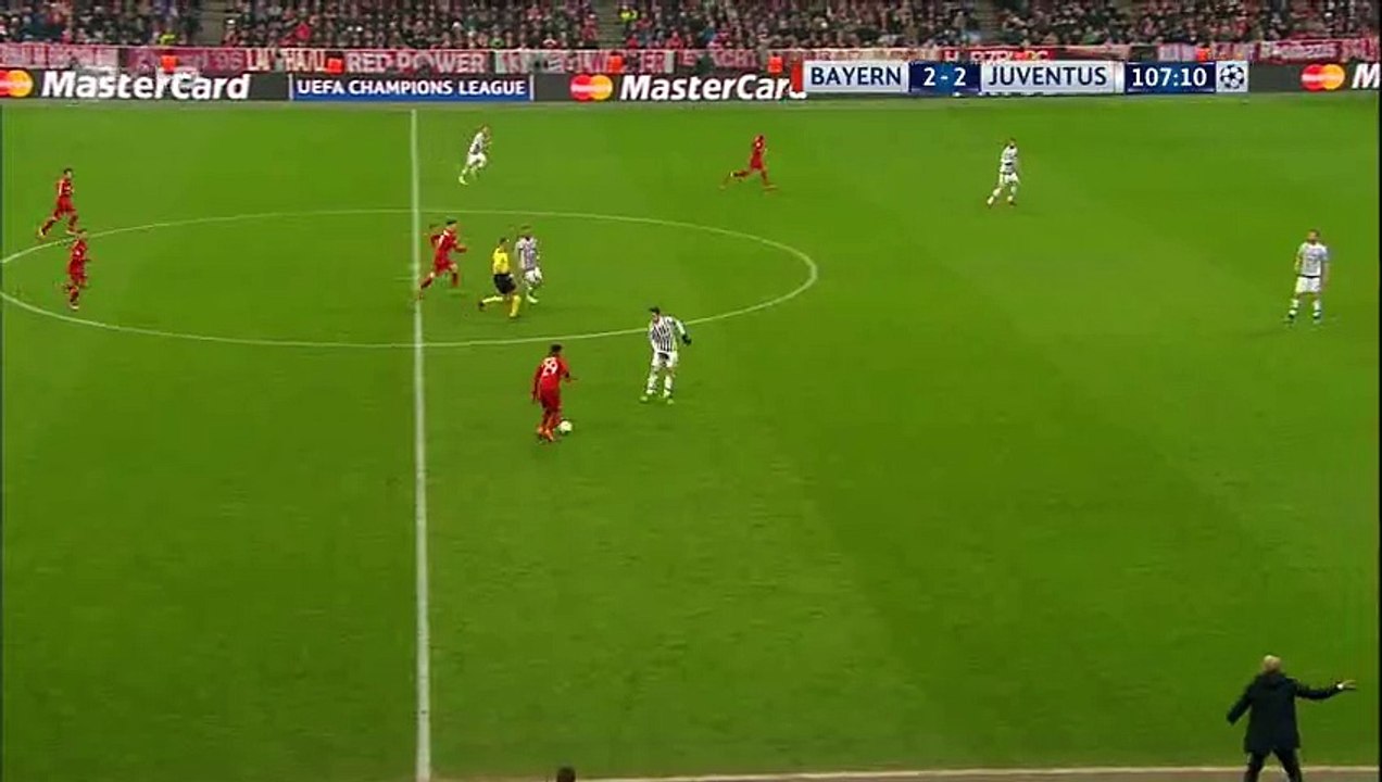 Thiago Alcantara Goal HD - Bayern Munich 3-2 Juventus - 16-03-2016