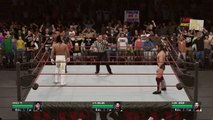 WWE 2K16 terminator 1 v seth rollins v daniel bryan