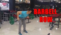 Vücut Geliştirme Hareketleri - Barbell Rowing