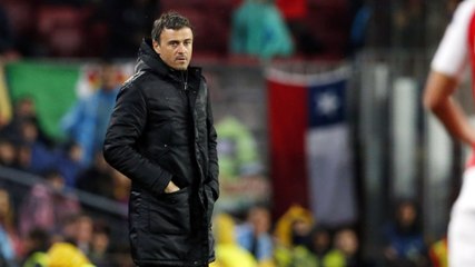 Luis Enrique: “Es una gran noche para nostoros”