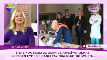 Minik Eymen sağlığına kavuşacak mı