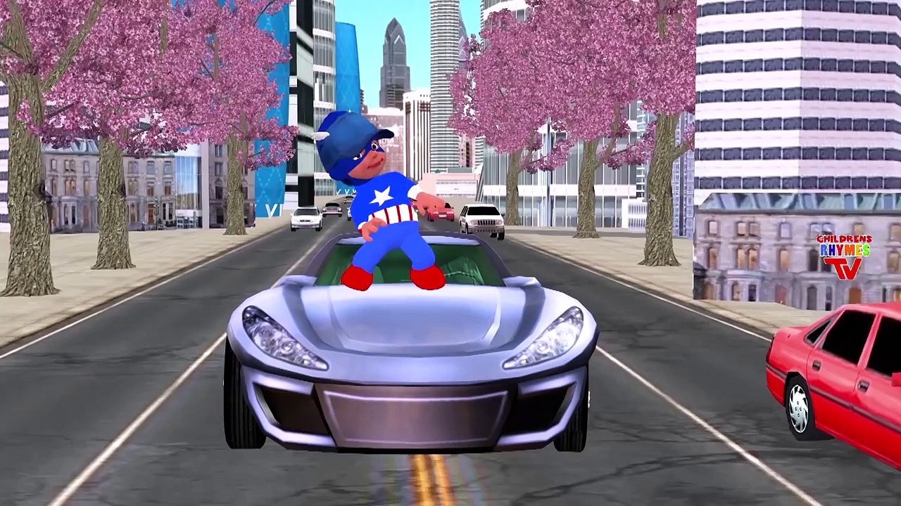 Finger Family Rhymes For Babies Batman Vs Hulk Cartoons | Batman Vs Captain America Finger Family