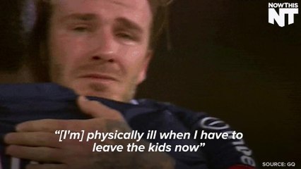 David Beckham Really Loves His Kids, You Guys