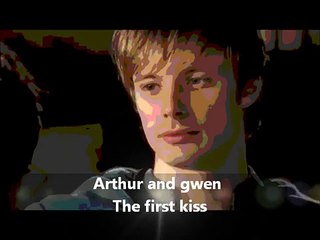 arthur and gwen the first kiss