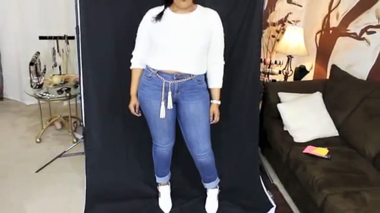 OOTD - Plus Size Crop top sweater