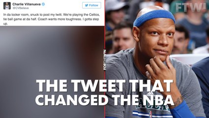 The tweet that changed the NBA
