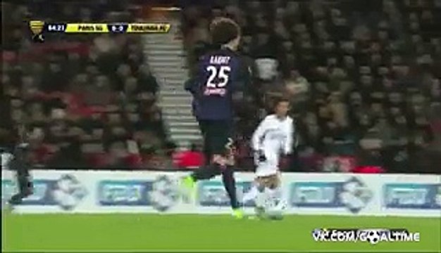 Ezequiel Lavezzi Goal - PSG 1-0 Toulouse-2016 - Coupe de la Ligue [HD]