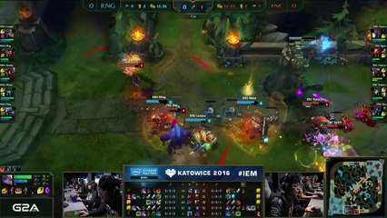 RNG vs FNC Highlights Game 1 IEM 10 Katowice World Championship Semi Finals Royal vs Fnati