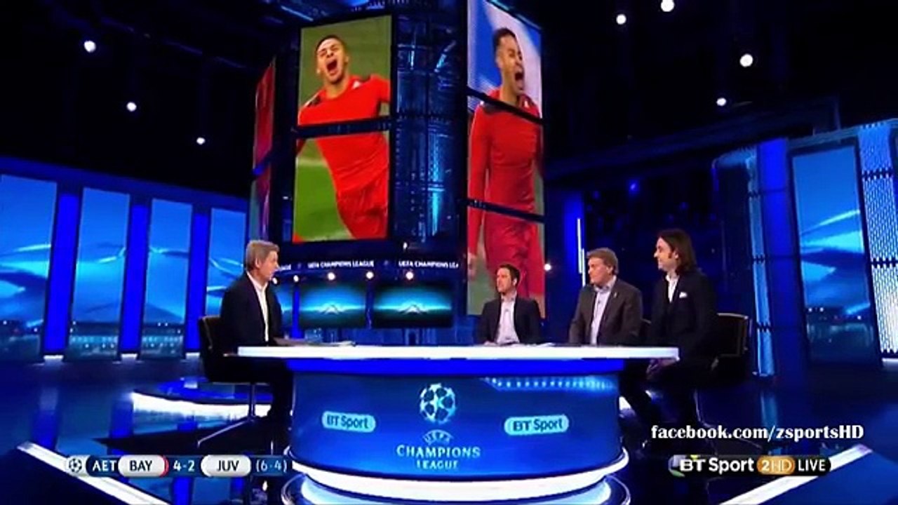 Bayern Munich vs Juventus 4-2 Post Match Analysis Pundits On Pogba,Cuadrado,Alcantara,Coman 2016
