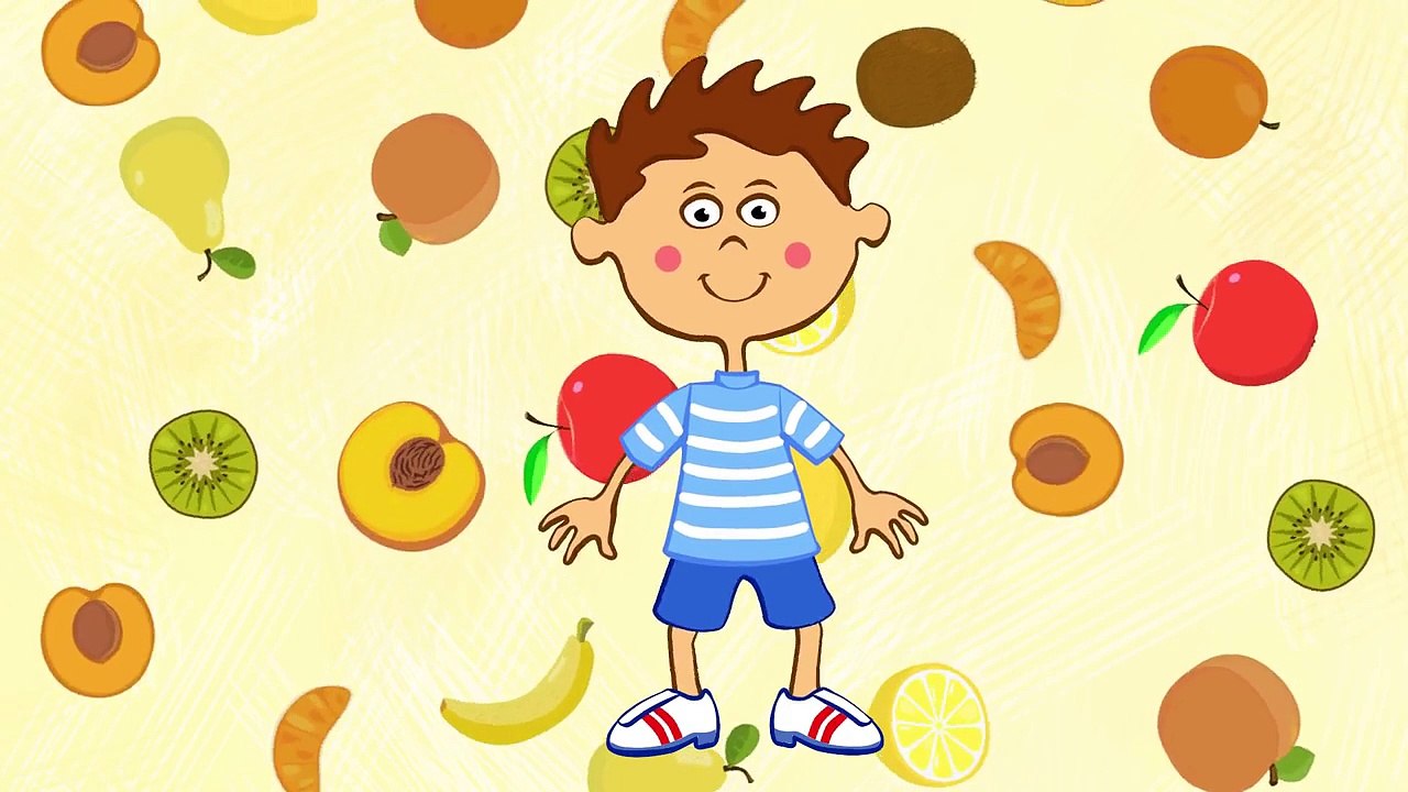 Веселая песенка для малышей про ФРУКТЫ. Видео для детей
