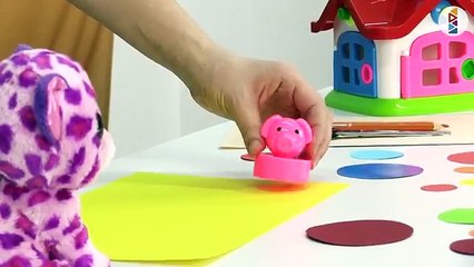 Развивающий мультик  Геометрия для детей  Фигуры  Тигренок и Круг  Видео для детей
